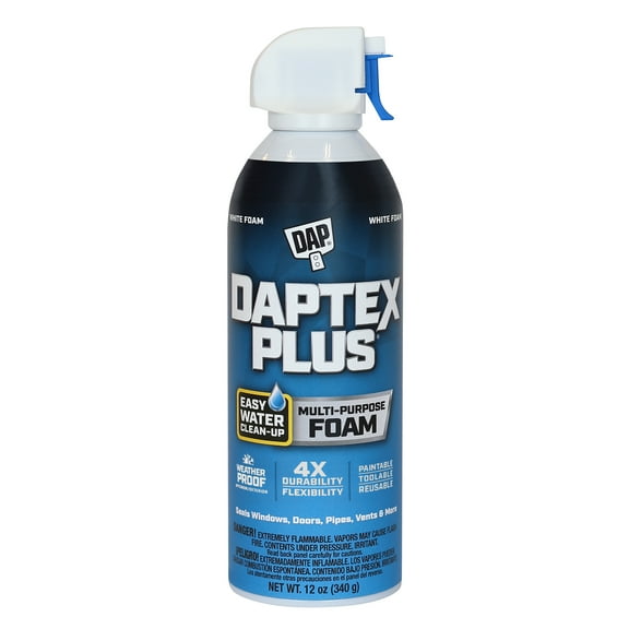DAPtex Plus Multi-Purpose Foam Sealant 12 OZ