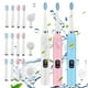 thumbnail image 1 of Xihbxyly Cepillo de Dientes Eléctrico, 5 Cabezales, 9 Modos de Limpieza, Temporizador Inteligente, Resistencia Al Agua Ipx7, Batería de Larga Duración, Recargable Por Usb, Limpieza Profunda, Cuidado, 1 of 7