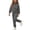 Gray, variant on WAVSUF Girls Sweatshirt Outfits Long Sleeve Jacket and Jogger Sweatpants with Pockets Fall Casual Warm Sets 2 Piece Pink 7-8