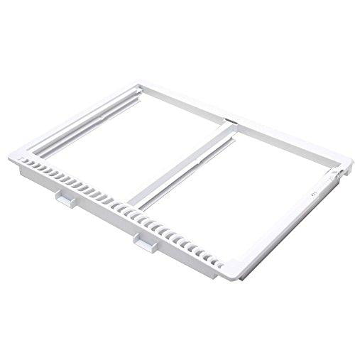 240350608 Crisper Glass Pan Cover Insert Compatible with Frigidaire Refrigerator 