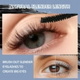 thumbnail image 6 of Komiseup Lash Mascara, Waterproof Mascara Black Volume And Length, Natural Lengthening And Thick, Smudge-Proof, No Clumping, 6 of 9