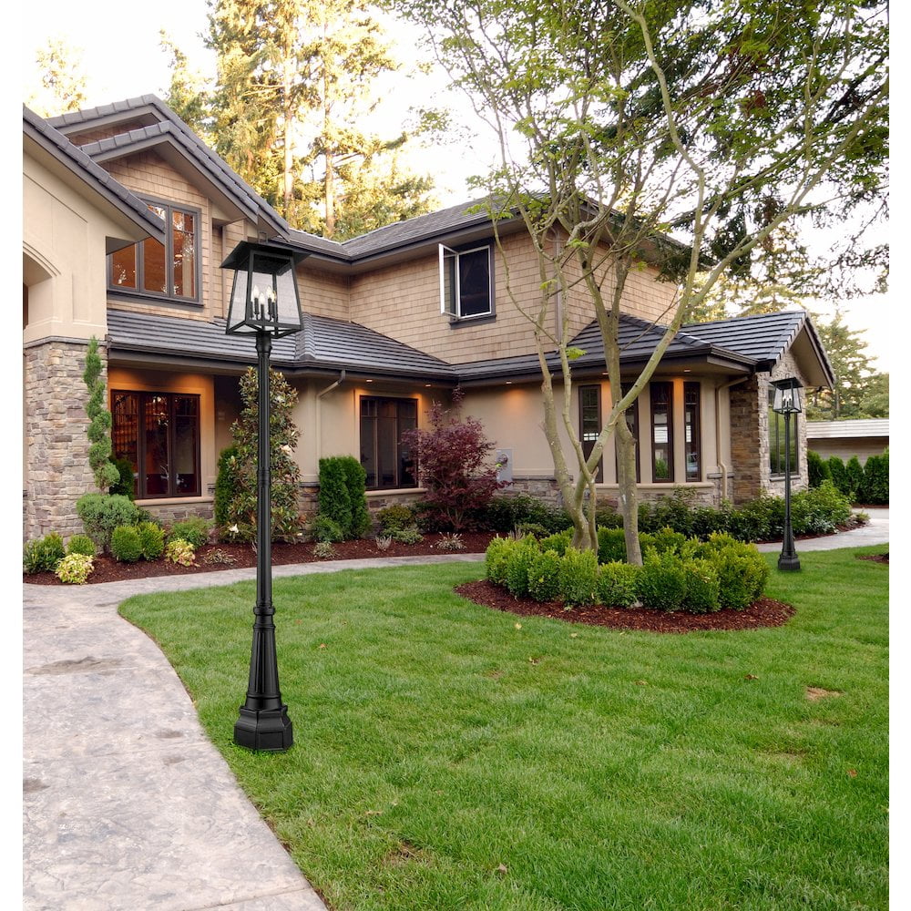 Z-Lite 2 Light Outdoor Post Mount Fixture