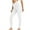 White, variant on TIHLMK High Waisted Yoga Pants for Women Women's Leggings High Waisted Yoga Trousers Workout Exercise Capris For Casual Summer Pants Gifts for Women