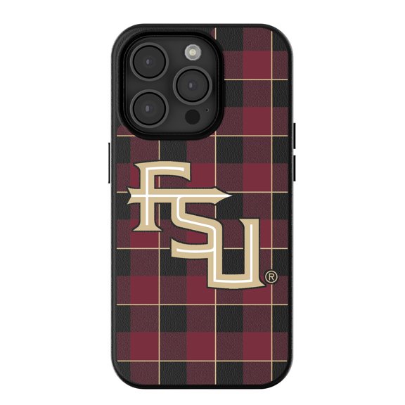 Keyscaper Florida State Seminoles Plaid Magnetic Bump iPhone Case