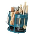 thumbnail image 2 of Portacuchillas giratorio, área multifunción, cuchillo, palillos, tabla de cortar, organizador de utensilios de cocina, verde, 2 of 10