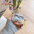 thumbnail image 1 of Compatible with Beats Studio Buds Case Cartoon Doraemon Transparent TPU Soft Case Cover Beats Fit Pro Headphone Case Cover Shockproof Shell Cover Cute Strawberry Bear Beats Studio Buds Cover, 1 of 3