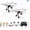 2 Landing Gear+2 Battery, variant on Power-Up RC Paper Airplane Kit with Gyro Stabilizer – DIY Electric Remote Control Plane with Dual Propellers, Lightweight Foldable Flying STEM Toy, A Good Gifts (1 Landing Gear+1 Battery)