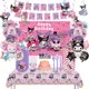 thumbnail image 2 of Pancarta de vajilla desechable con temática de Sanrio Kuromi para fiesta de cumpleaños de niña, globo de aluminio Cinnamoroll, juguete de decoración para baby shower, 2 of 5