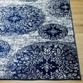 thumbnail image 4 of Hauteloom Nubia Living Room, Bedroom Area Rug - Farmhouse - Navy,Pale Blue - 8'10" x 12', 4 of 7