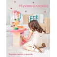 thumbnail image 2 of Cocinita Infantil RED VELVET Para Niñas Luz Sonido Agua + 40 Piezas, 2 of 6