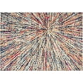thumbnail image 2 of Rug Branch Nova 9' x 12' (9'2" x 12'5") Blue/Cream Abstract Indoor Area Rug, Contemporary, Medium Pile, Stain-Resistant Carpet - Living Room, Bedroom, Dining Room, and Kitchen, 2 of 9