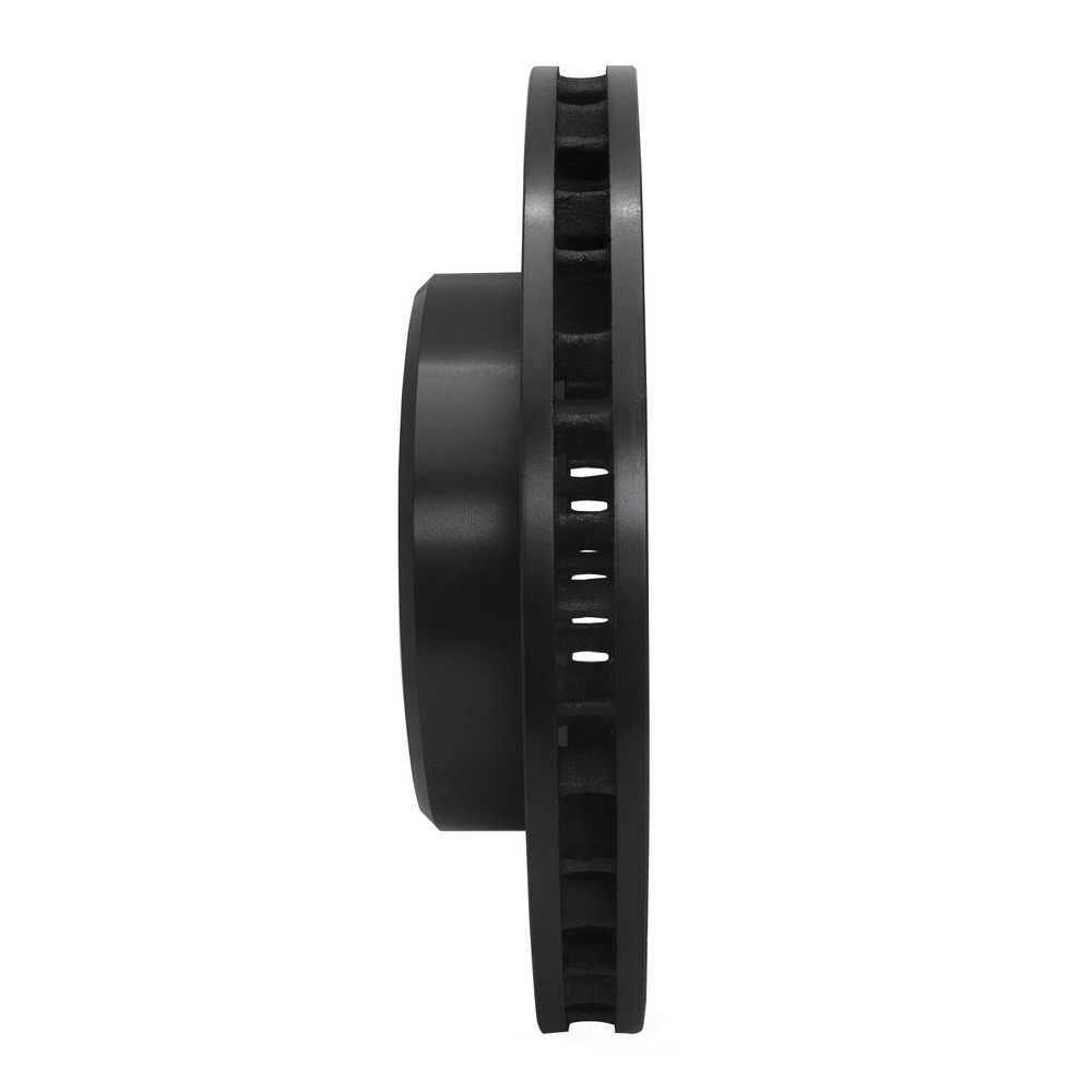 Dynamic Friction Company 633-76112R DFC Brake Rotor - Drilled And Slotted - Black