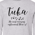 thumbnail image 4 of Inktastic Amazing Tuba Long Sleeve Youth T-Shirt, 4 of 5