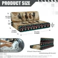 thumbnail image 7 of XYZCANDO Western Horse Pattern RV Dinette Cushions Cactus RV Decor Stylish Bench Cushion Loveseat Slipcovers Universal Furniture Covers for Sofa and Loveseat Camper Must Haves Brown, 7 of 7