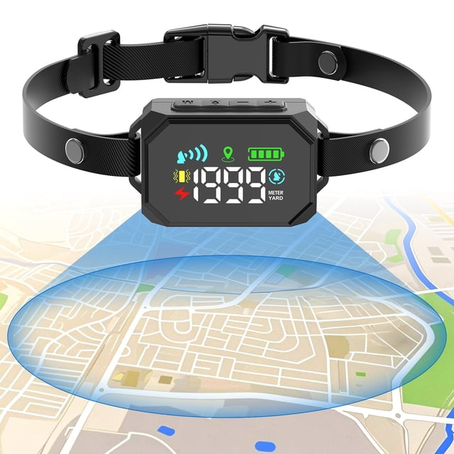 Cerca para perros VERSMELO con collar inalámbrico GPS IPX7 resistente al agua
