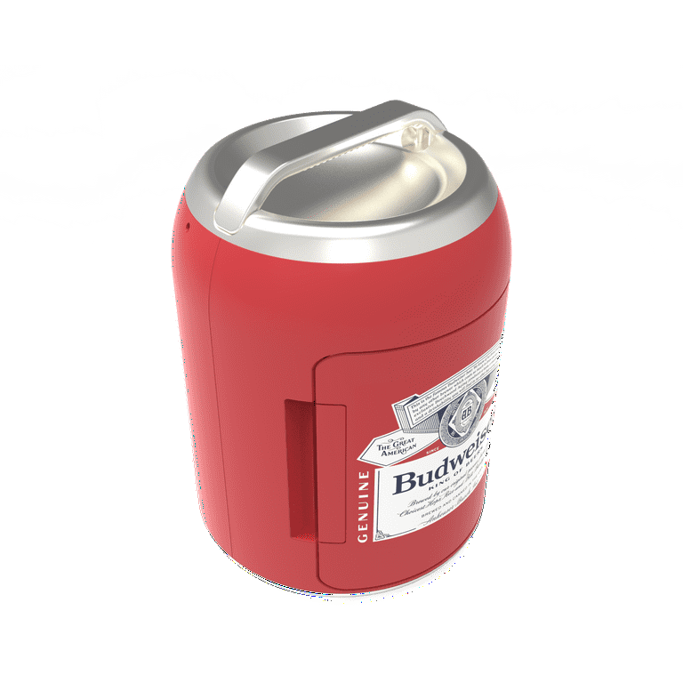Budweiser Portable 6-Can Mini Personal Fridge Cooler, Beverage
