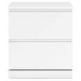 thumbnail image 5 of Signature Design by Ashley Onita 2 Drawer Modern Nightstand, White, 5 of 9