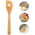 thumbnail image 2 of SHISUYAN Khaki Plastic MixingSpoons for Kitchen Use Durable and EcoFriendly Portable Lightweight 3PCS, 2 of 8