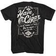thumbnail image 3 of Pink Floyd Have A Cigar Black Adult T-Shirt, 3 of 3