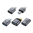 thumbnail image 4 of Adaptador de transferencia de datos de carga USB Gen 2 (USB 3.1 hembra a tipo C hembra) Likrtyny  Componentes de la computadora, 4 of 9