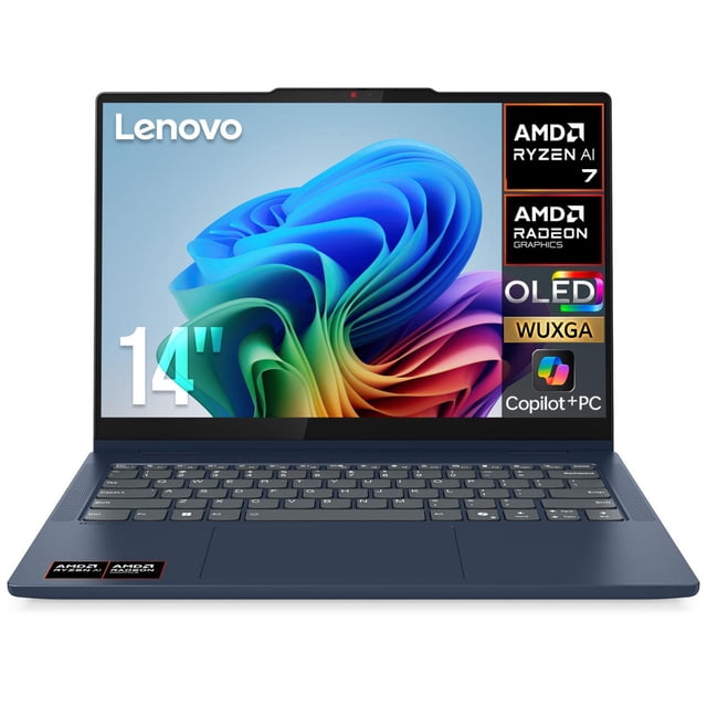 Laptop AI PC LENOVO IdeaPad 5 2 en 1 Ryzen AI 7 350 NPU 50 TOPS 16GB 512GB 14" Tactil OLED Copilot+ PC Teclado Español