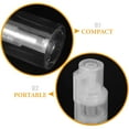 thumbnail image 6 of CRILSTYLEO Portable Spray Bottle Abs Transparent For Travel 2Pcs 4.5X1.4X1.4In, 6 of 6