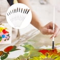 thumbnail image 3 of 12Pcs Detail Paint Brush Round Ended Nylon For Artists Beginners Friends, 3 of 8