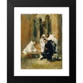 thumbnail image 2 of Johann Till the younger 19x24 Black Modern Framed Museum Art Print Titled - In the Klosterhof (Three Dominicans), 2 of 5