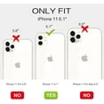 thumbnail image 2 of iPhone 11 Case Silicone iPhone 11 Phone Cases Women Men Gel Rubber Microfiber Lining Cushion Texture Cover Shockproof Protective, Light Blue, 2 of 8