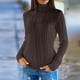 thumbnail image 3 of Suéter de cachemira para mujer, suéteres de punto, suéteres de lana de cuello alto, tops de manga larga, jersey de otoño e invierno, ropa para mujer, jersey holgado, 3 of 5