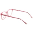 thumbnail image 4 of Hard Candy Bed of Roses Rx'ble Eyeglasses with Case, Glitter Pink, 4 of 6