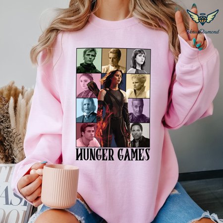 SWEATSHIRT Hunger Games Tour Shirt, Katniss Everdeen Shirt, The Hunger Games Shirt, Hunger Games Merch, Movie Fan Shirt