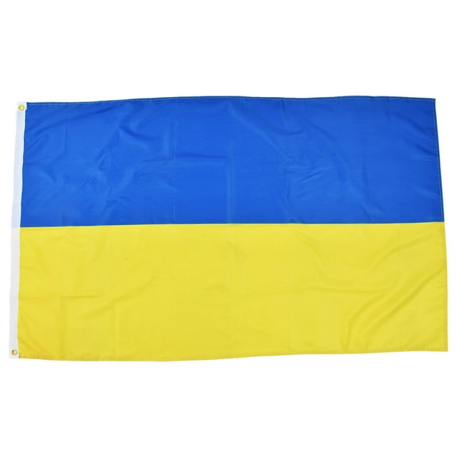 Ukrainian National Flag, Ukraine Flag Beautiful Polyester Pongee For Outdoor Use