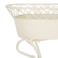 thumbnail image 5 of SAFAVIEH Hendrick Solid Outdoor Patio Planters, Pearl White, Set of 2, 5 of 8