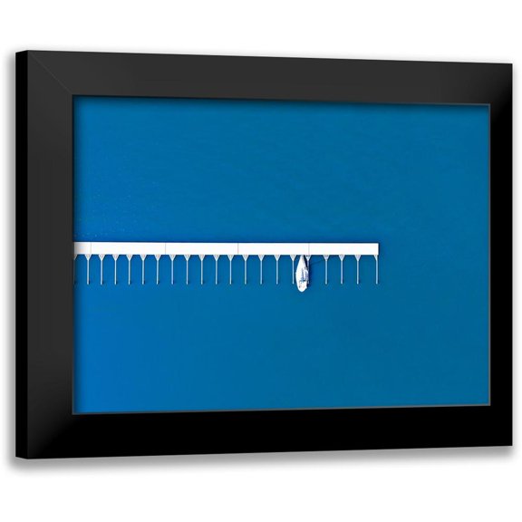 Cederberg, Marcus 14x11 Black Modern Framed Museum Art Print Titled - Lonely sail