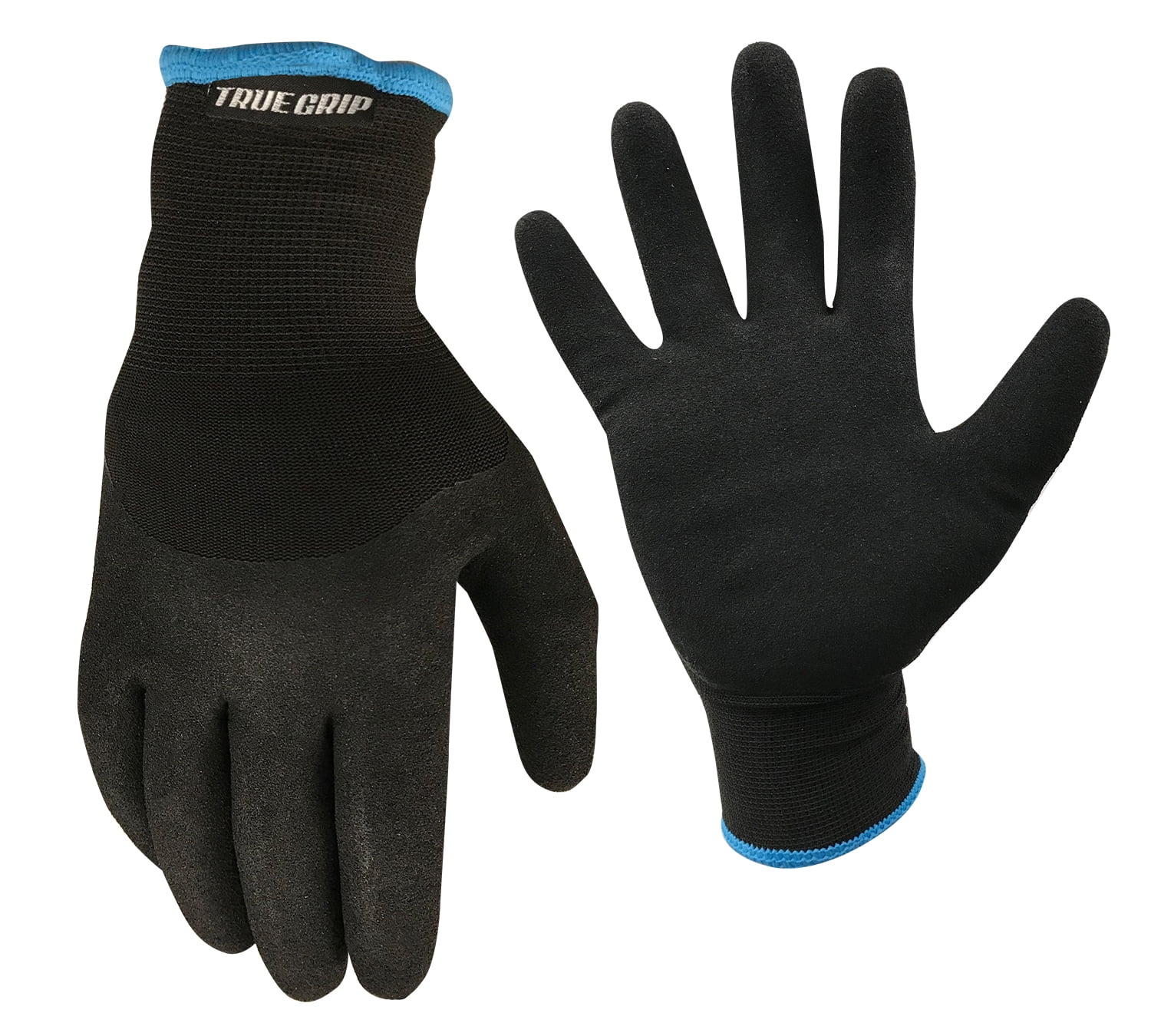 True Grip Insulated High Performance Winter Nitrile Coated Gloves