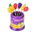 thumbnail image 3 of YAOMOBB Ensemble de Fourchettes à Gâteaux et Fruits avec Support de Rangement en Acier Inoxydable de Qualité Alimentaire en Forme de Fraise, 3 of 6