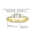 thumbnail image 4 of London Fine Jewelry 14k Gold Cuban Link Bracelets with 0.07 CTW Diamond, Round Cut Bezel Setting Diamond of H-I Color and SI1-SI2 Clarity, 3mm Gold Bracelet for Men and Women with Lobster Lock, 4 of 5