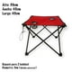 thumbnail image 3 of 4 Sillas Playera Plegable CJR CON Mesa rojo, 3 of 6