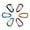 Mixed color, variant on Arcticwind D-Shaped Aluminum Carabiner Clip - Keychain Clip, Backpack Clip, Keychain Clip, Water Bottle Clip, Secure Keychain - Spring Snap Key Chain Clip Hook Buckle (4/5/6 Pcs)
