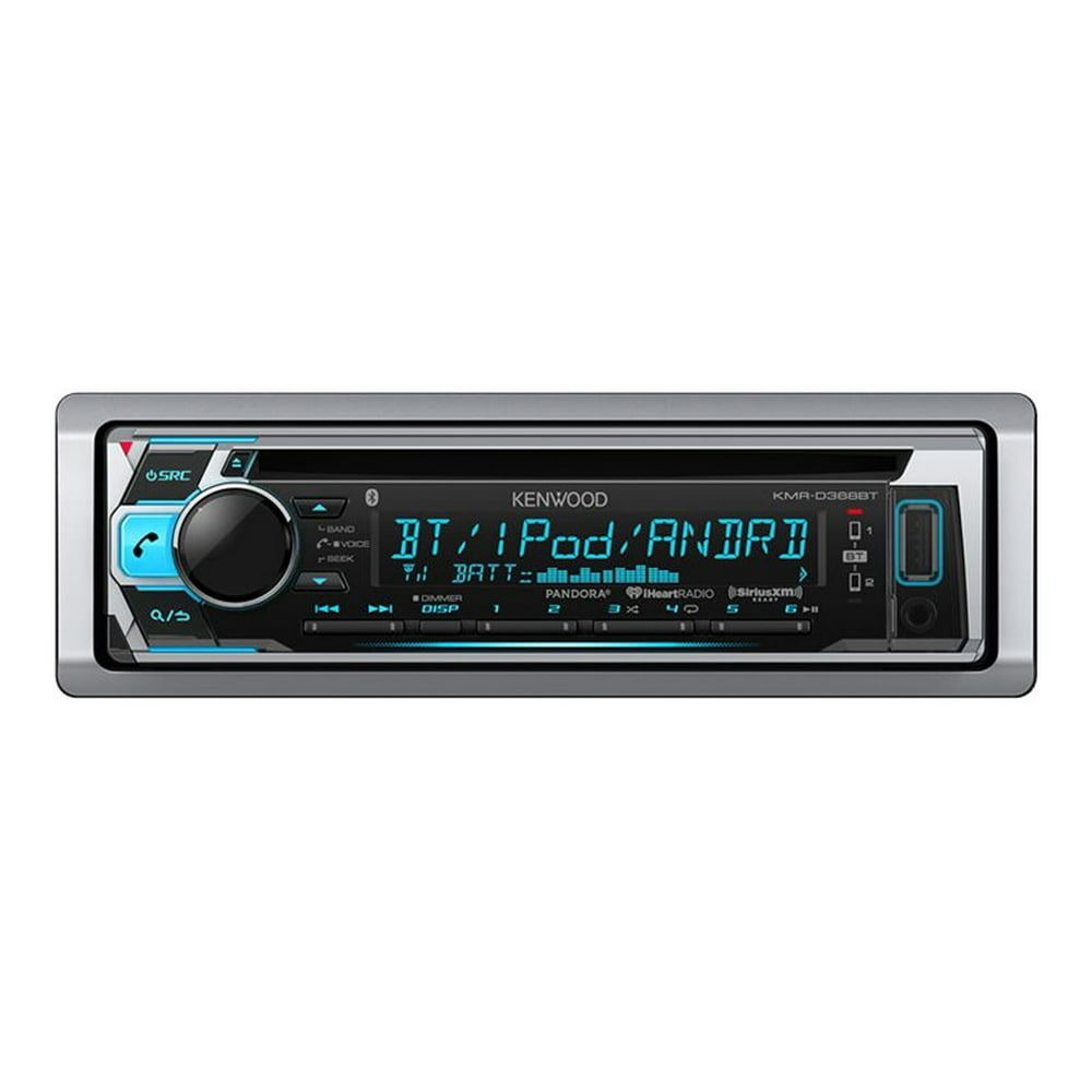 Kenwood KMRD368BT Marine CD receiver indash SingleDIN 50