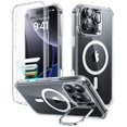 thumbnail image 1 of Funda ESR para iPhone 16 Pro Max con soporte y control de cámara, transparente, 1 of 9