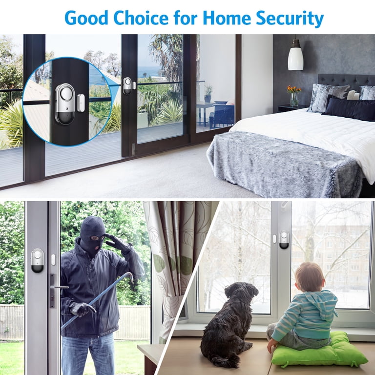 AMIR 125dB Door and Window Alarm (4-Pack) photo 2