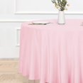 thumbnail image 2 of LAICAIW Round Tablecloth-108 Inch-Water Resistant Spill Proof Washable Polyester Table Cloth Decorative Fabric Table Cover for Dining Table, Buffet Parties and Camping, Pink, 2 of 7