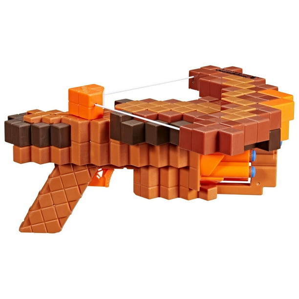 Nerf Minecraft – Blaster de fléchettes Pillager's Crossbow, 6 fléchettes N1 compatibles Uniquement avec Les Blasters de la série N, capacité de 6 fléchettes, à partir de 8 Ans Nerf Minecraft – Blaster de fléchettes Pillager's Crossbow, 6 fléchettes N1 compatibles Uniquement avec Les Blasters de la série N, capacité de 6 fléchettes, à partir de 8 Ans