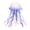 Purple, variant on Simulated Glowing Jellyfish Aquarium Decoration, Soft Clear Jellyfish Ornament with Suction Cup for Fish Tank, Underwater Luminous Decor, Miniature Figurine Gift