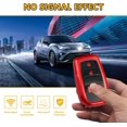 thumbnail image 3 of Key Fob Cover Compatible with Toyota Camry 4Runner RAV4 Tundra Tacoma Corolla Grand Highlander 2025-2026 3/4 Button TPU Keychain Case Holder Protector,red, 3 of 4