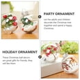 thumbnail image 5 of Zcyifa 20Pcs Clear Fillable Ornament Balls 10cm Christmas Tree Hanging Pendant, 5 of 10