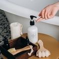 thumbnail image 6 of 5 Sheets PVC Adhesive Bathroom Sorting Storage Stickers Waterproof Soap Labels for Bathroom Can/Bottles with Black Word Grass Pattern 230x200x0.2mm Sticker: 95x80mm 4pcs/sheet 5 sheets/bag, 6 of 9