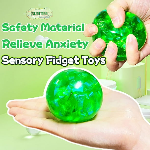 Green stress ball hotsell